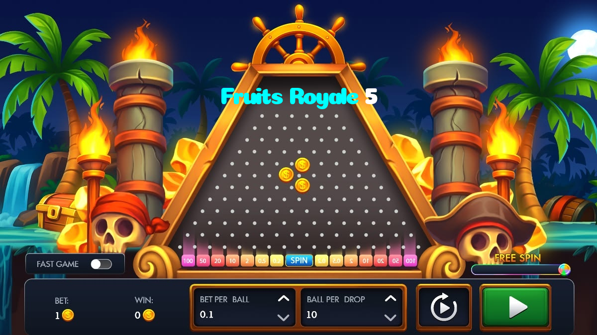 Fruits Royale 5 خوش آمدید بونس +600% پیشکش موبائل ایپ کے پروموشن سیکشن میں دکھائی دیتی ہے۔
